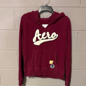 Aeropostale Burgundy Pullover with Logo